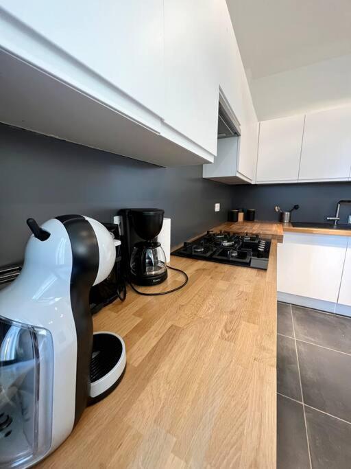 Bellevue - Grand Appartement Pour 5 Sur Les Quais De La Meuse Lüttich Exterior foto